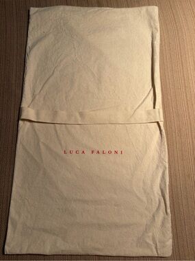 Luca Faloni Cream Dust Bag for Men Accessories